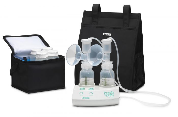 Purely Yours Breast Pump with Carry All & AC Adapter
