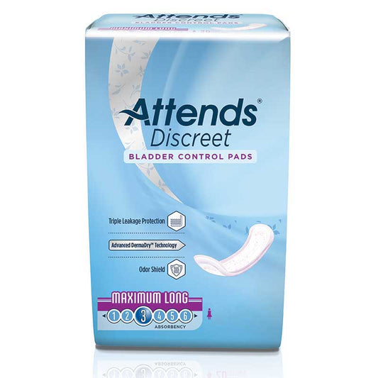 Attends Discreet Maximum Long 14.5" Long (Package of 20)