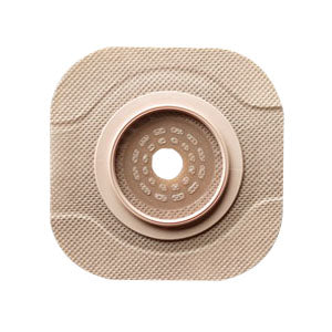 New Image CeraPlus 2-Piece Cut-to-Fit Tape Border (Extended Wear) Barrier Opening 1-1/4" Stoma Size 1-3/4" Flange Size (Box of 5)