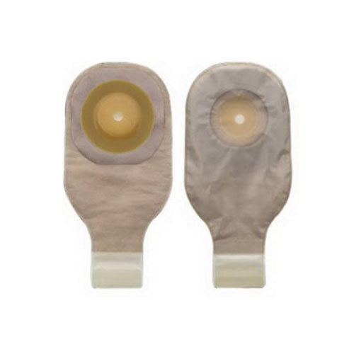 Premier Convex Flex Tend 1-Piece Drainable Pouch With Tape Border Cut-To-Fit 1", Transpare (Box of 5)