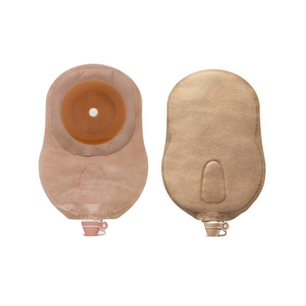 Premier Urostomy Pouch  Flat, Tape, Beige, Pre-Cut 19 mm (Box of 10)