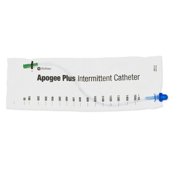 Apogee Plus Intermittent Coude Catheter 12 Fr 16"" 1500 mL