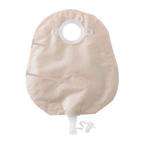 Natura+ Urostomy Pouch with Soft Tap, Transparent with 1-Sided Comfort Panel, 1-1/4" (Box of 10)