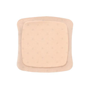 AQUACEL Ag Foam Adhesive Dressing, 8" x 7" Sacral, 4.5" x 5.3" Pad Size (Box of 5)