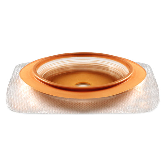 Natura Accordion Cut-To-Fit Durahesive Skin Barrier With Convexity 1/2" x 1-1/4" Hydrocolloid Collar 2-1/4" (57mm) (Box of 10)