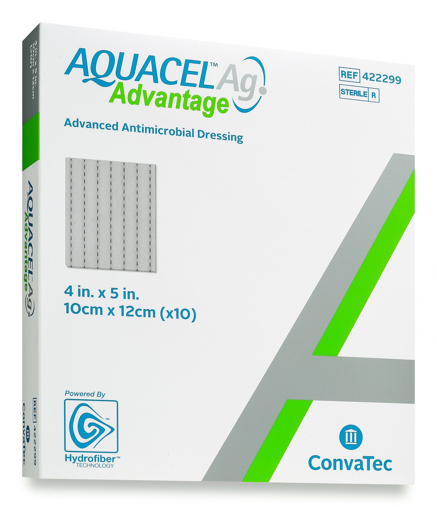AQUACEL Ag Advantage Dressing, 4" x 5" - Replaces Item 51420677 (Box of 10)