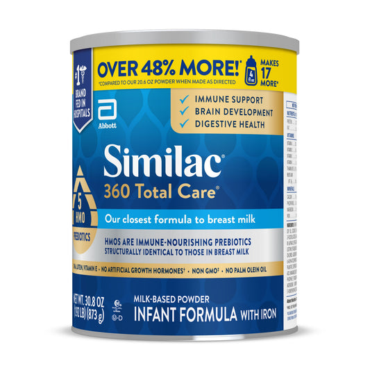 Similac 360 Total Care Powder, 30.8 oz, Retail