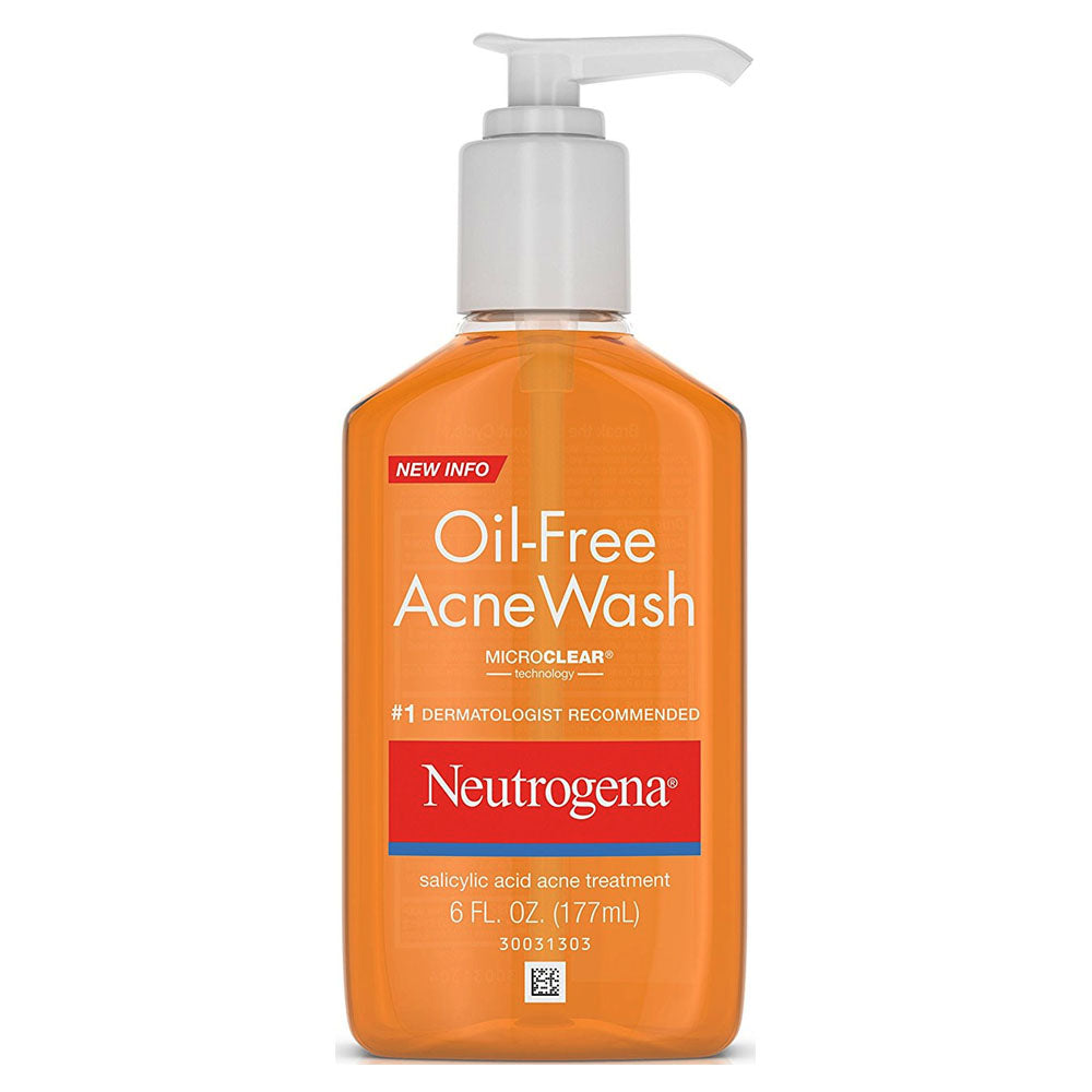 Neutrogena Oil-Free Acne Wash, 6 fl oz