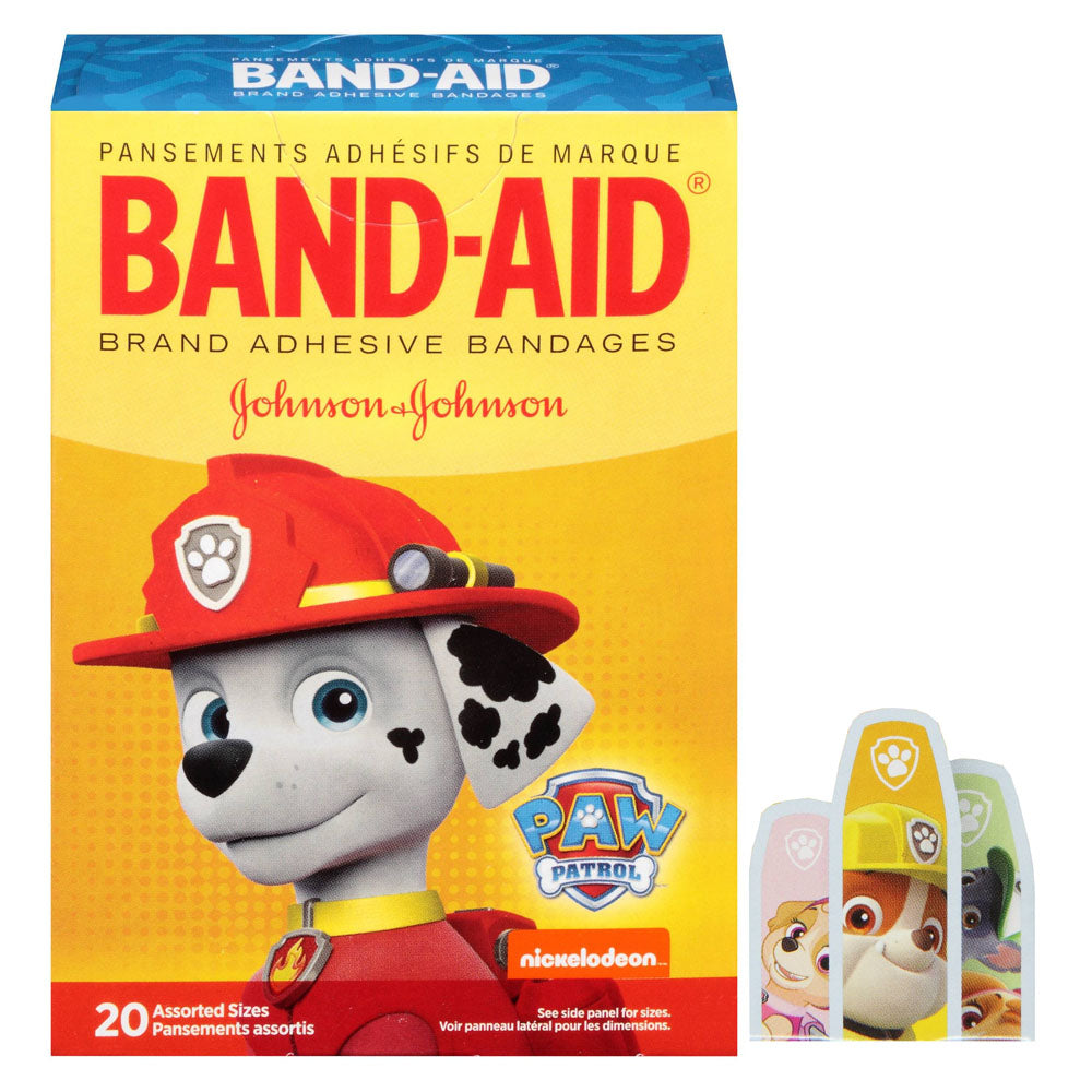 Band-Aid Decorative Paw Patrol Assorted 20 ct. (Box of 20)