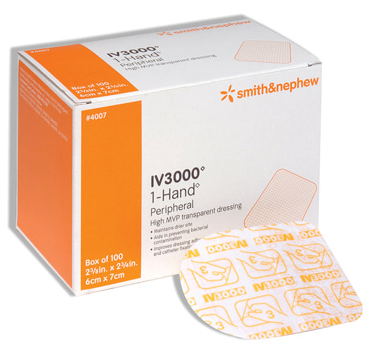 Opsite IV3000 Catheter Dressing 2-3/8" x 2-3/4" (Box of 100)