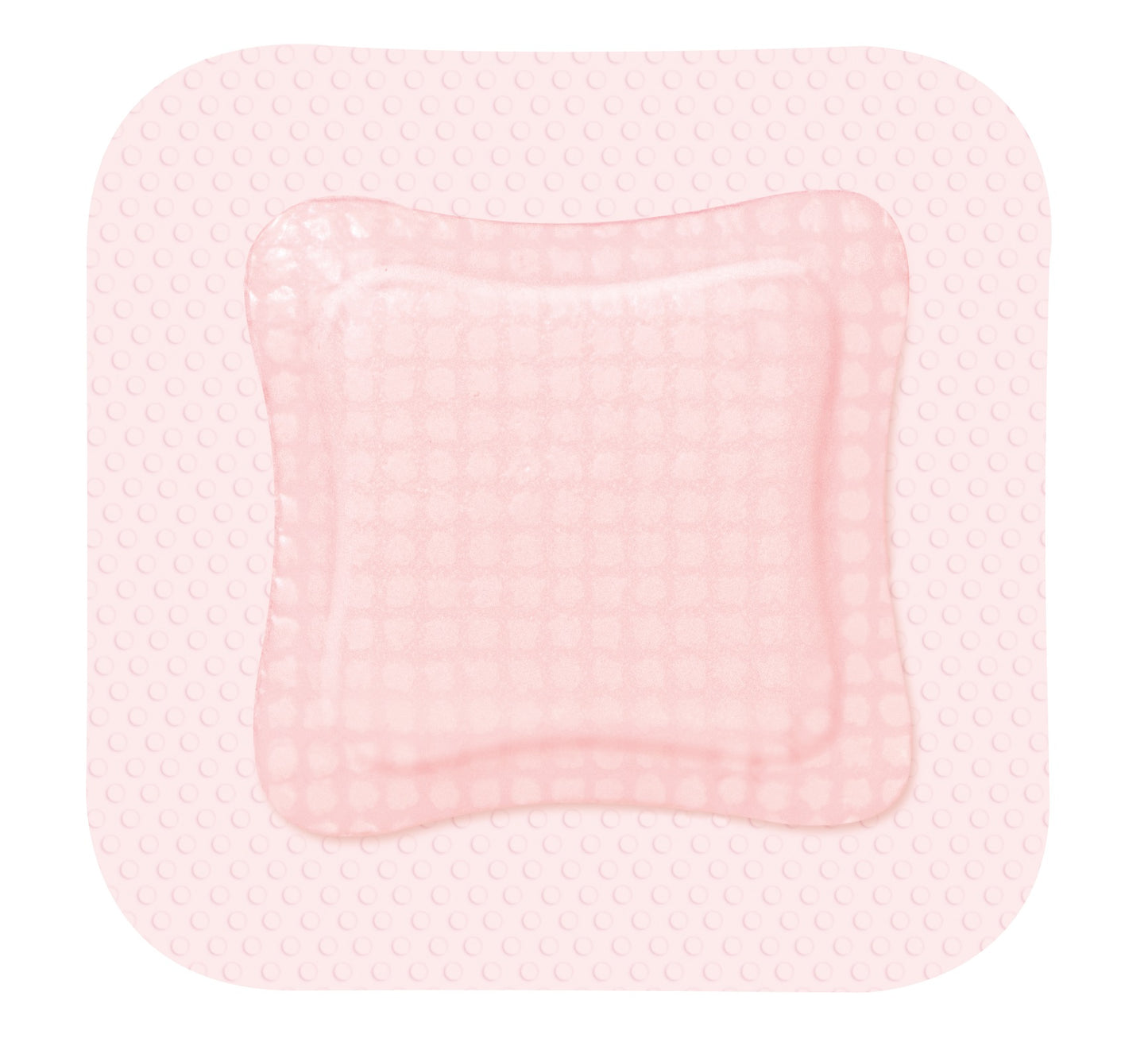 ALLEVYN Gentle Gel Adhesive Hydrocellular Foam Dressing with Border, 7" x 7"