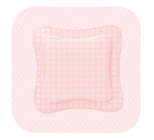 ALLEVYN Gentle Gel Adhesive Hydrocellular Foam Dressing with Border, 7" x 7"