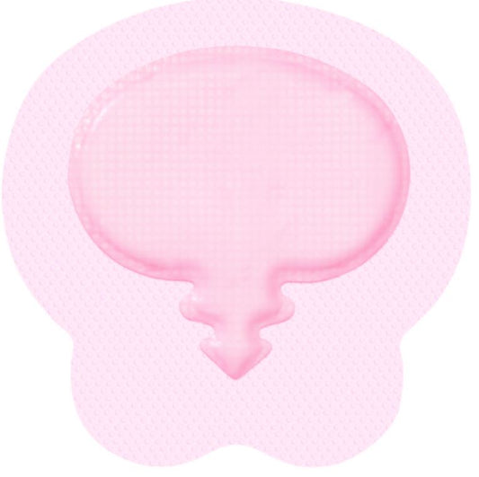 ALLEVYN Gentle Gel Adhesive Hydrocellular Foam Dressing with Border, Sacrum 6-5/8" x 6-3/4"