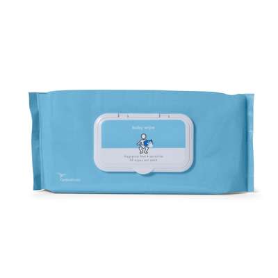 Cardinal Health Baby Wipes, Sensitive, Fragrance Free (Case of 1008)