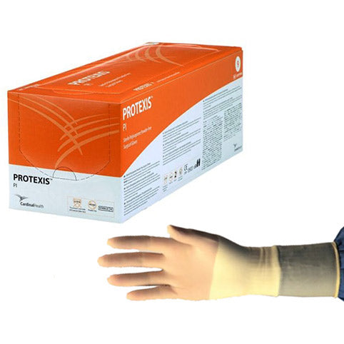 Protexis PI Polyisoprene Surgical Glove, Powder-free, Size 8.0 (Box of 50)