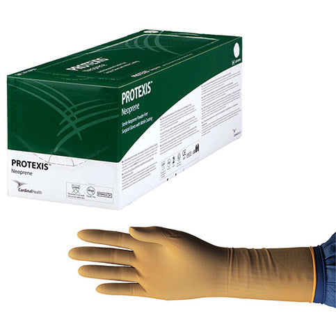 Protexis Neoprene Surgical Glove, Powder-Free, Sterile, Size 7.0 (Box of 50)