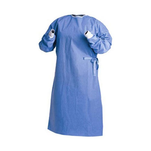 Fabric-Reinforced Sterile-Back Surgical Gown, X- Large, Disposable (Case of 18)
