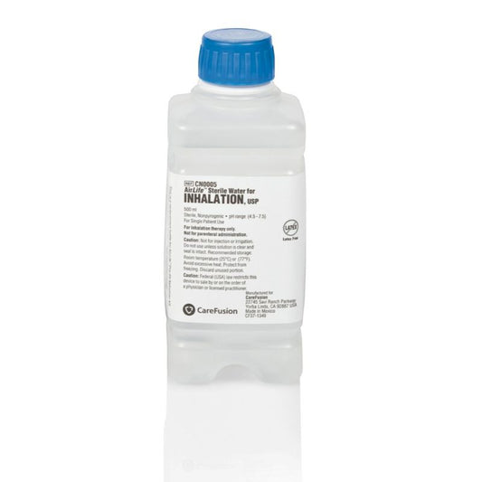 AirLife Prefilled Nebulizer Sterile Water For Inhalation 500mL