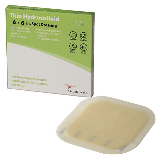 Cardinal Health Thin Hydrocolloid 6" x 6"