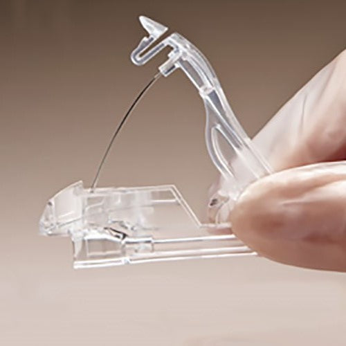 Huber Needle Removal and Containment Device