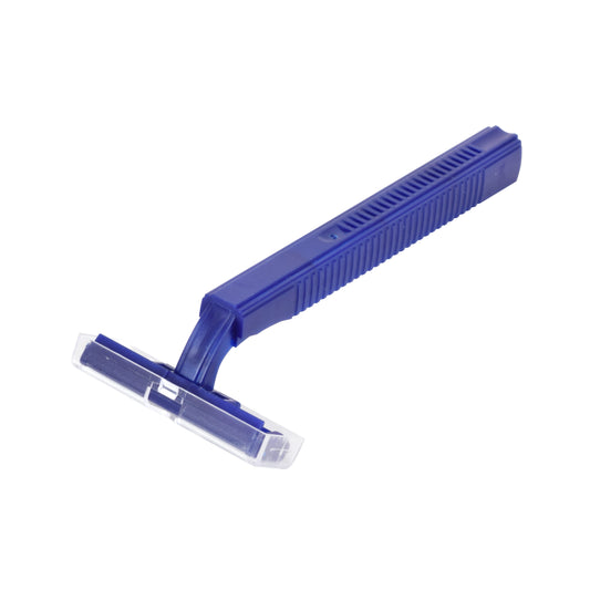 Standard Twin Blade Razor with Lubricating Strip