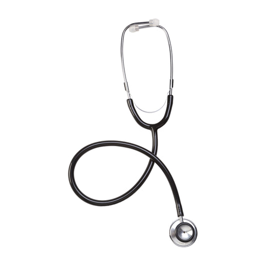 Cardinal Health Dual-head Stethoscope, Adult, Black