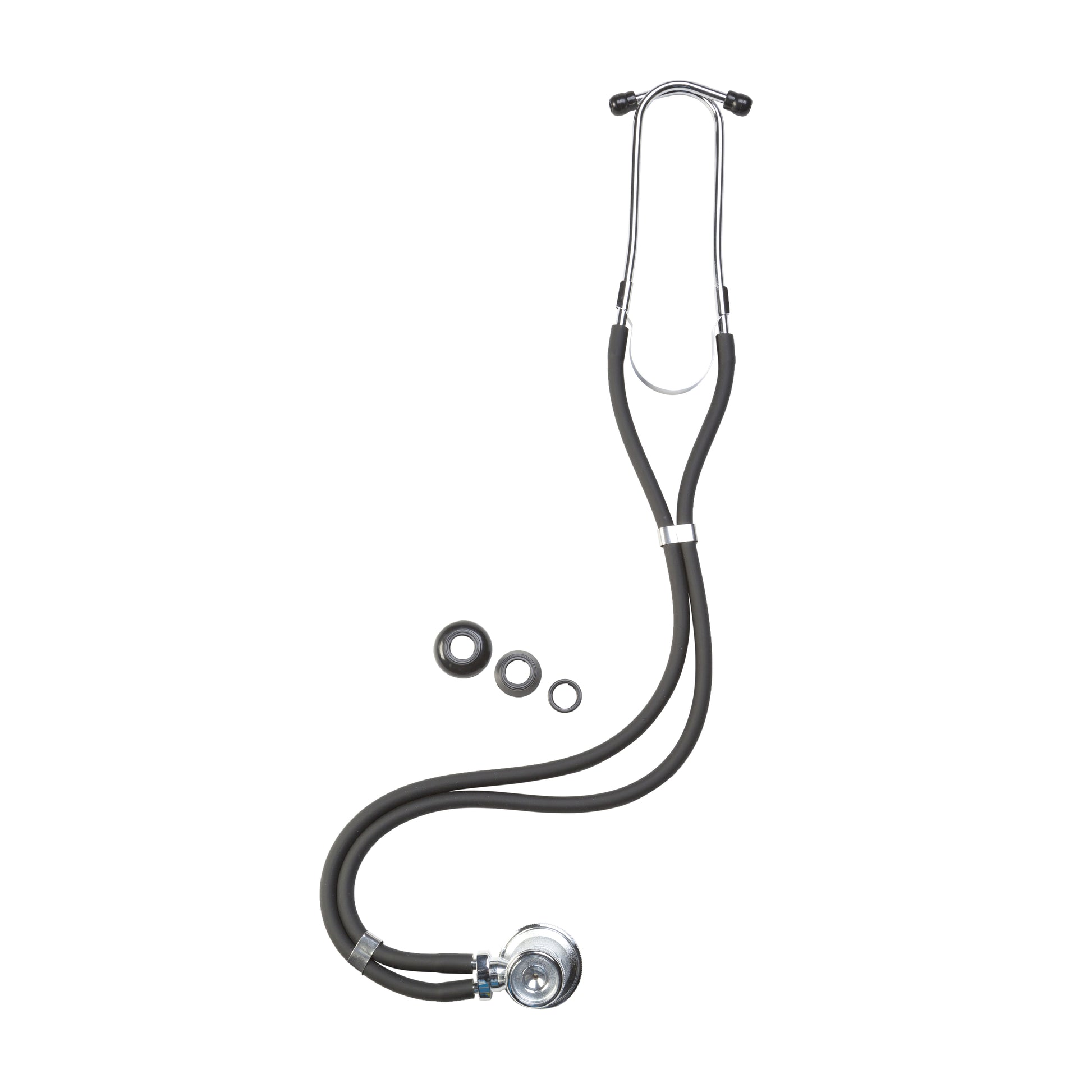 Cardinal Health Sprague Rappaport Stethoscope, Black (Case of 10)