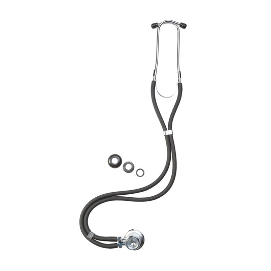 Cardinal Health Sprague Rappaport Stethoscope, Black (Case of 10)