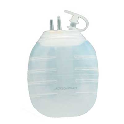 Jackson-Pratt Silicone Reservoir, 400cc