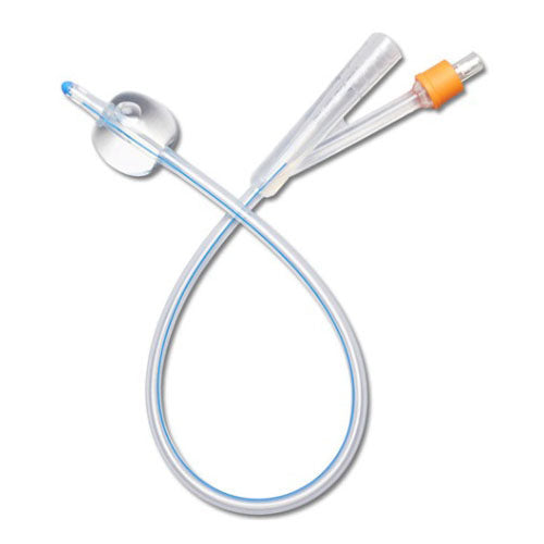 Lubri-Sil 2-Way 100% Silicone Foley Catheter 24 Fr 5 cc