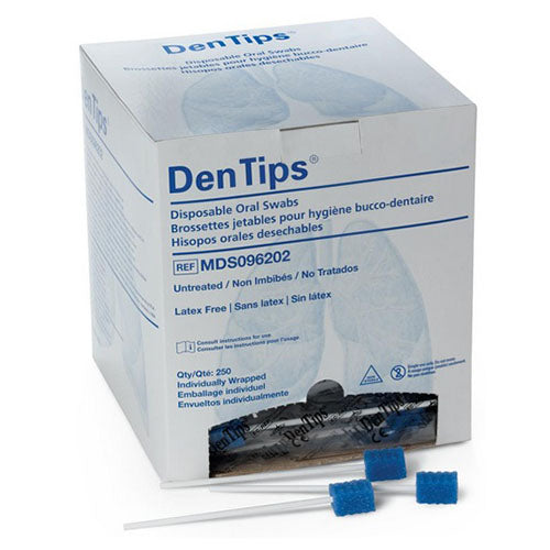 Dentips Disposable Oral Swab, Blue - Replaces 60MDS096202Z