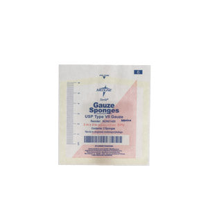Medline Woven Gauze Sponge, 8-Ply, 2" x 2" Sterile 2's