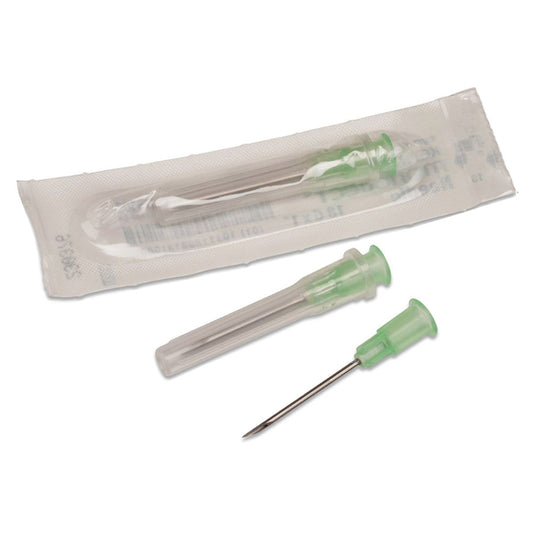 Monoject Soft Pack 3 mL Syringe with Standard Hypodermic Needle, 21G x 1-1/2" (Case of 800)
