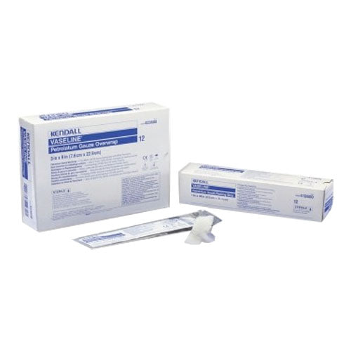 Vaseline Sterile Non-Adherent Petrolatum Gauze Strip, 6" x 36" (Box of 12)