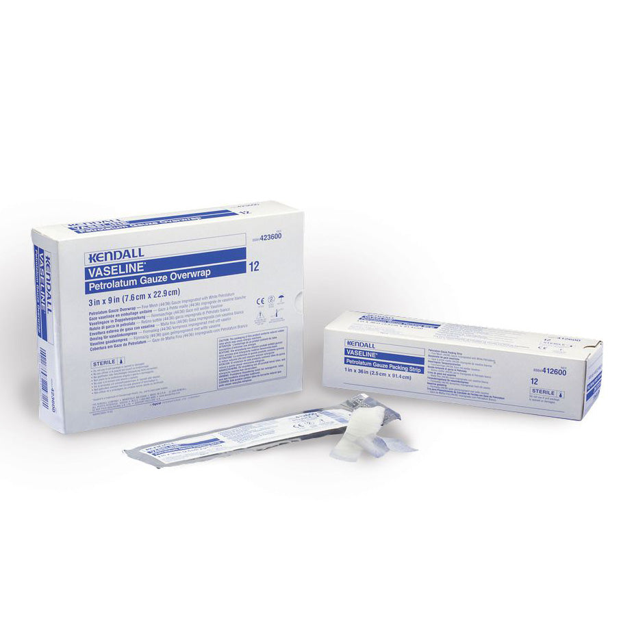 Vaseline Sterile Non-Adherent Petrolatum Gauze Cision Dressing 1" x 8"