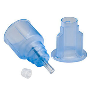 Monoject Blood Transfer Device Female Adapter, Latex-Free
