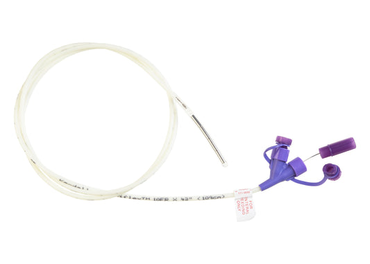 Kangaroo Entriflex Nasogastric Feeding Tube with ENFit Connection, 10 Fr, 43", with Stylet