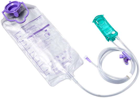 Kangaroo OMNI ENtelliset Thick Formula Feeding Set, 1000 mL, Non-Sterile