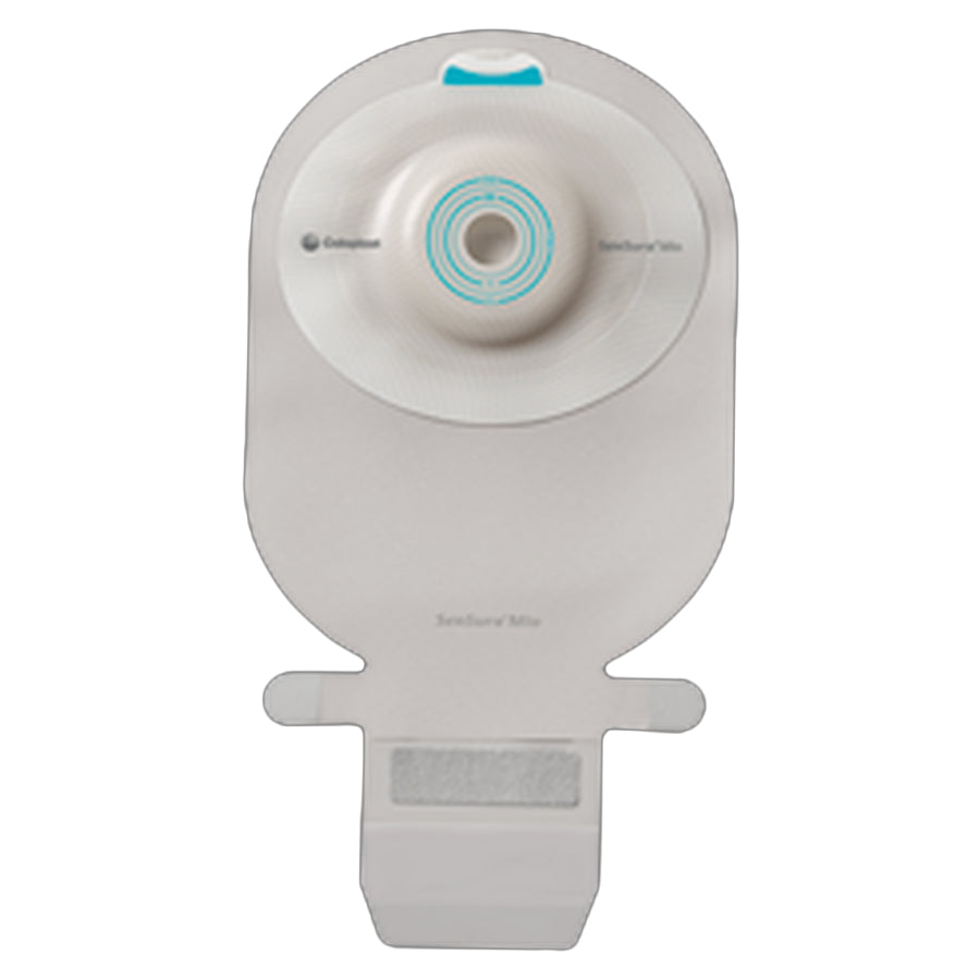 SenSura Mio 1-Piece EasiClose Wide Outlet, Convex Light, Maxi, Opaque, Cut-to-fit (Box of 10)