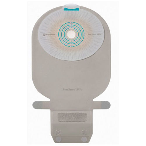 SenSura Mio 1-Piece EasiClose WIDE Outlet, Convex Light, Maxi, Transparent, Cut-to-fit (Box of 10)