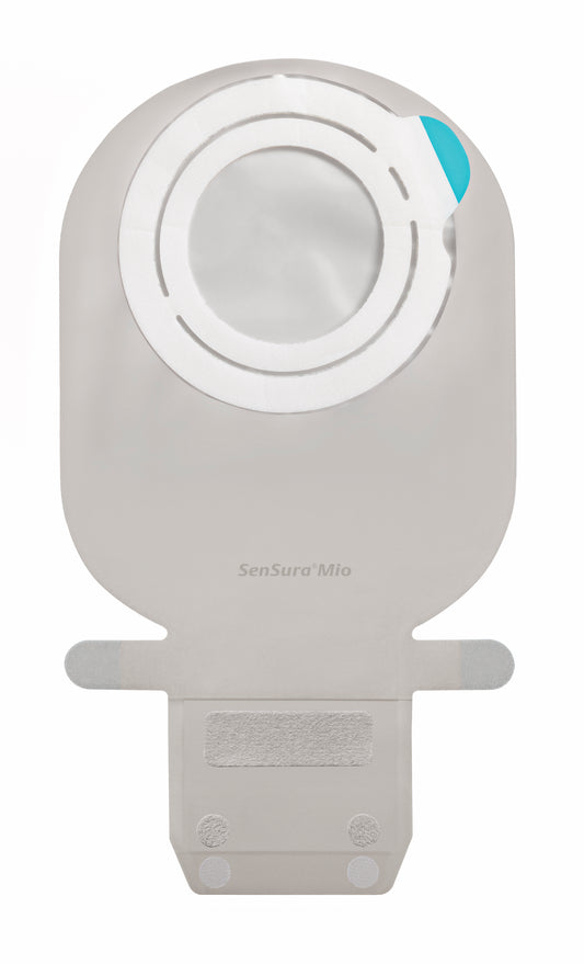 Sensura Mio Flex EasiClose WIDE Outlet Drainable Pouch, XXL, Transparent With Filter (Box of 10)