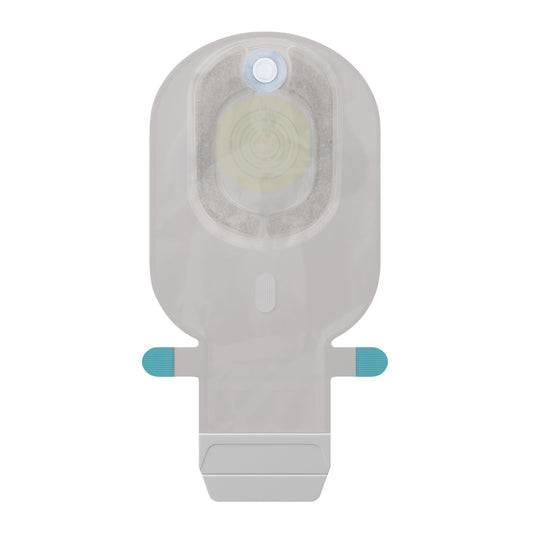 SenSura Mio Kids 1-Piece Drainable Pouch With Filter, Midi, Transparent (Box of 10)