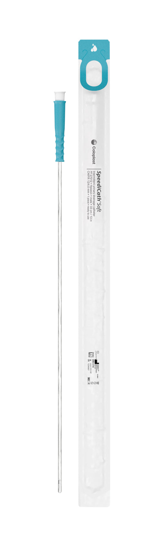 SpeediCath Soft Straight Tip Intermittent Catheter, 16 FR, 13"