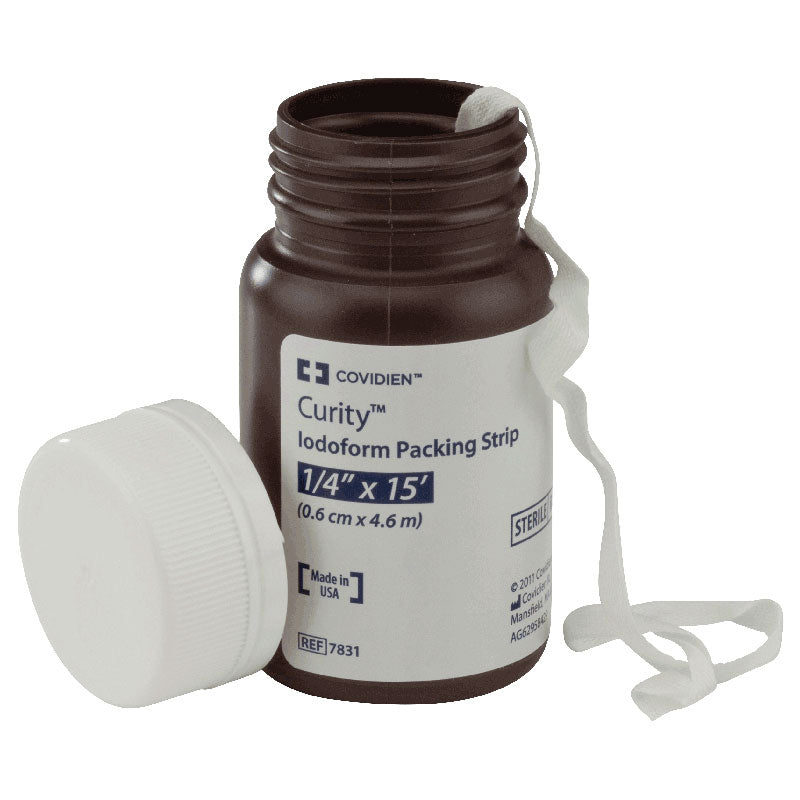 Curity Sterile Plain Packing Strip 1" x 5 yds. (Case of 12)