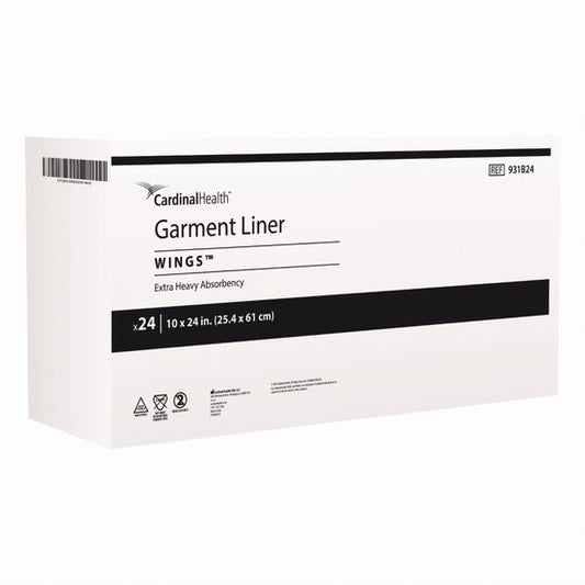 Cardinal Health, Garment Liner, Wings, Large, 10" x 24" (Case of 144)