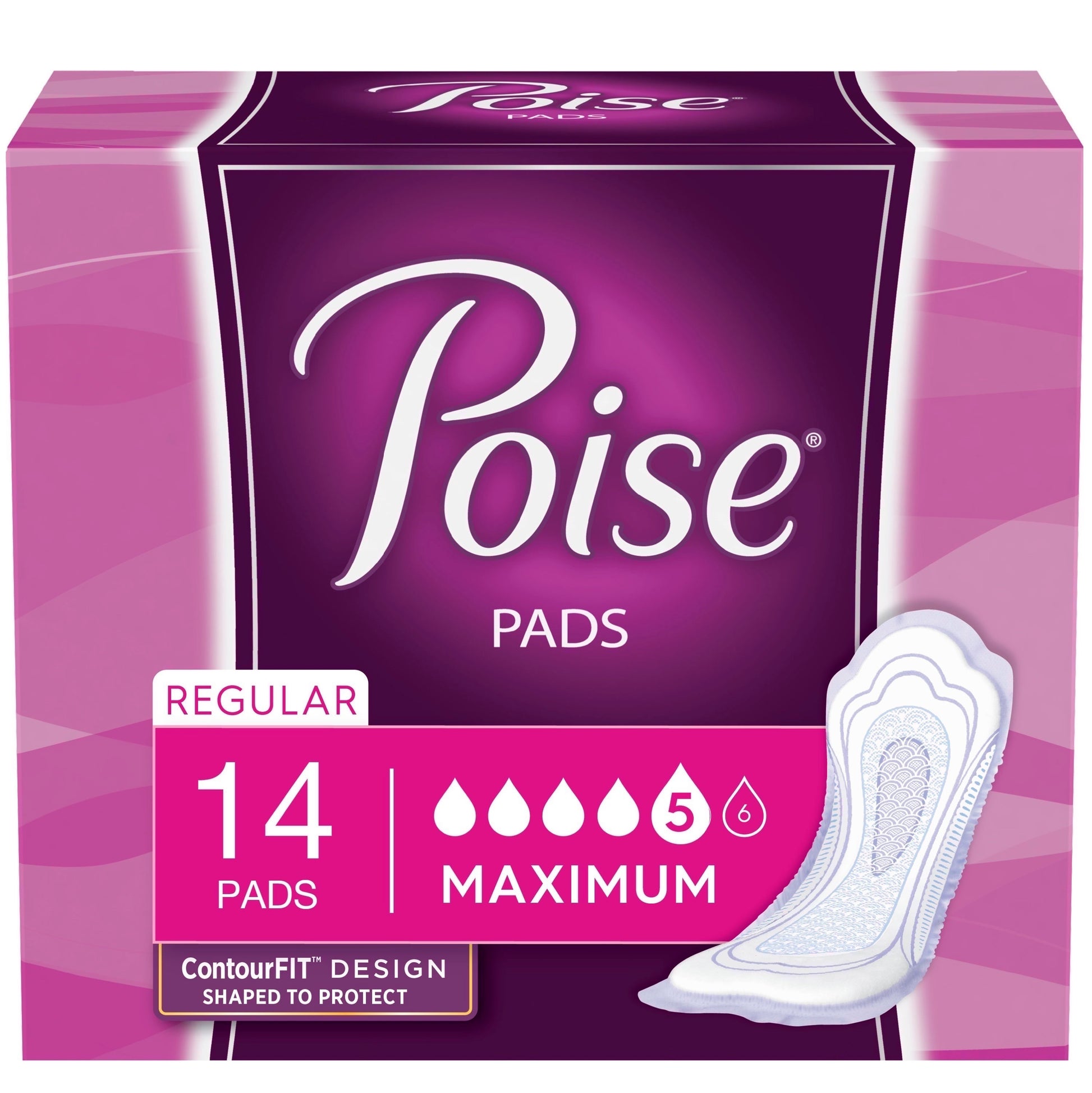 Poise Ultra with Side Shields (Package of 14)