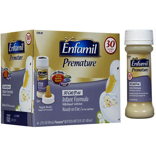 Enfamil Premature Nursette , Ready-to-use 30 Cal 2 oz. (Case of 48)