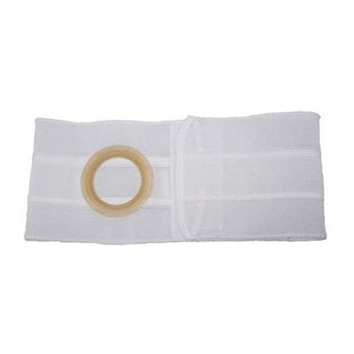 Special 6" White, Cool Comfort, Nu-Form Belt, Prolapse Flap, Large, Custom: Right, 2-3/8" Opening Placed 3/4" From Bottom, 38" Overall Length
