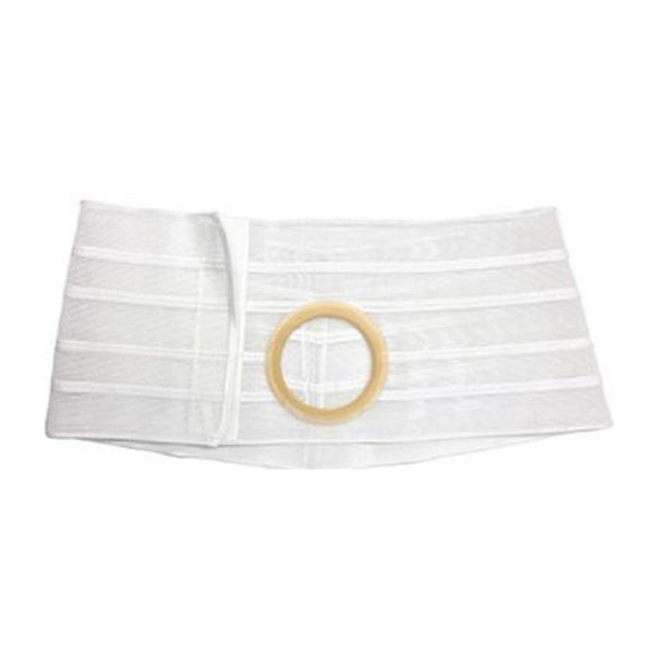 9" Left, White, Cool Comfort, Nu-Form Belt, Small, 3-1/4" Opening Placed 1-1/2" From Bottom
