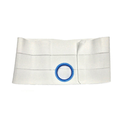 6" Right, White, Cool Comfort, Flat Panel Belt, Medium, 2-1/8" Opening Placed 1" From Bottom